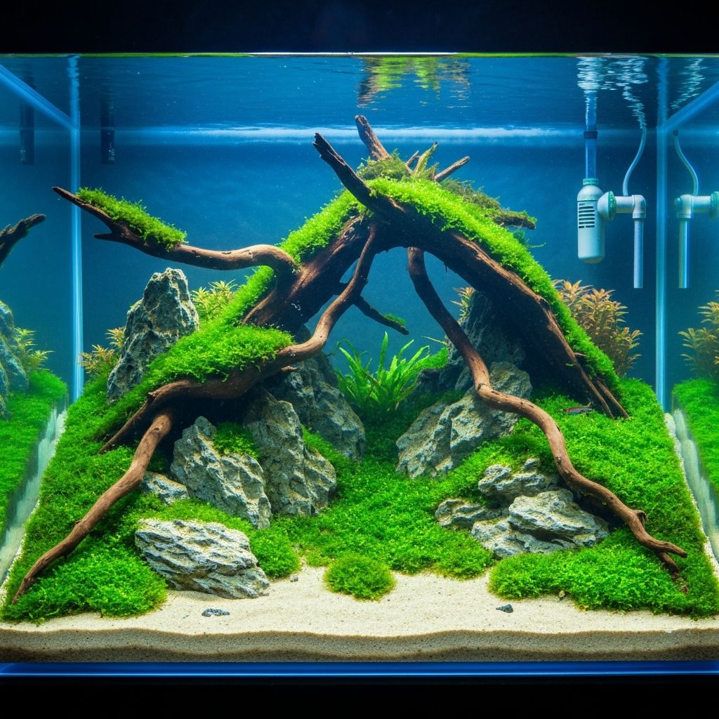 Video aquascaping - The land of Cyclops